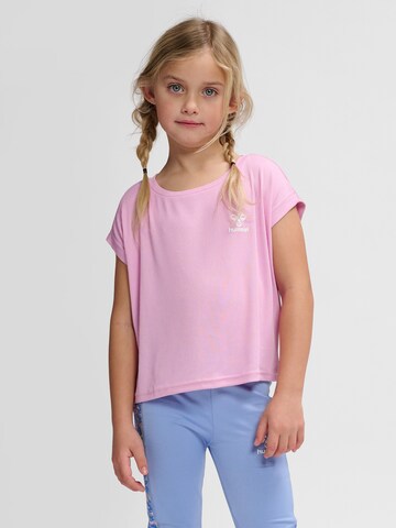 Hummel Functioneel shirt in Roze: voorkant