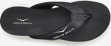 VENICE BEACH - Sandalias de dedo en negro