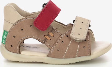 Sandales Kickers en beige