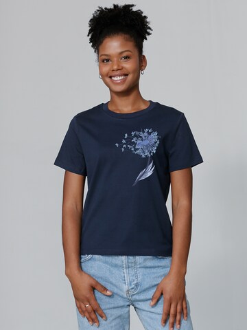 T-shirt 'Dandelion' Watapparel en bleu : devant