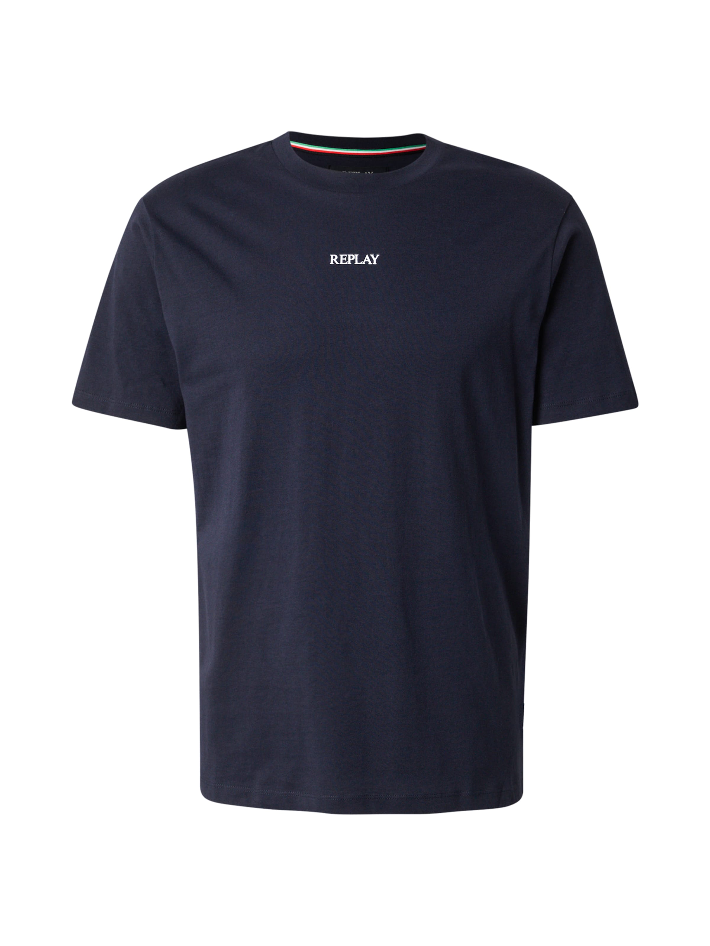 REPLAY Tričko – modrá: přední strana