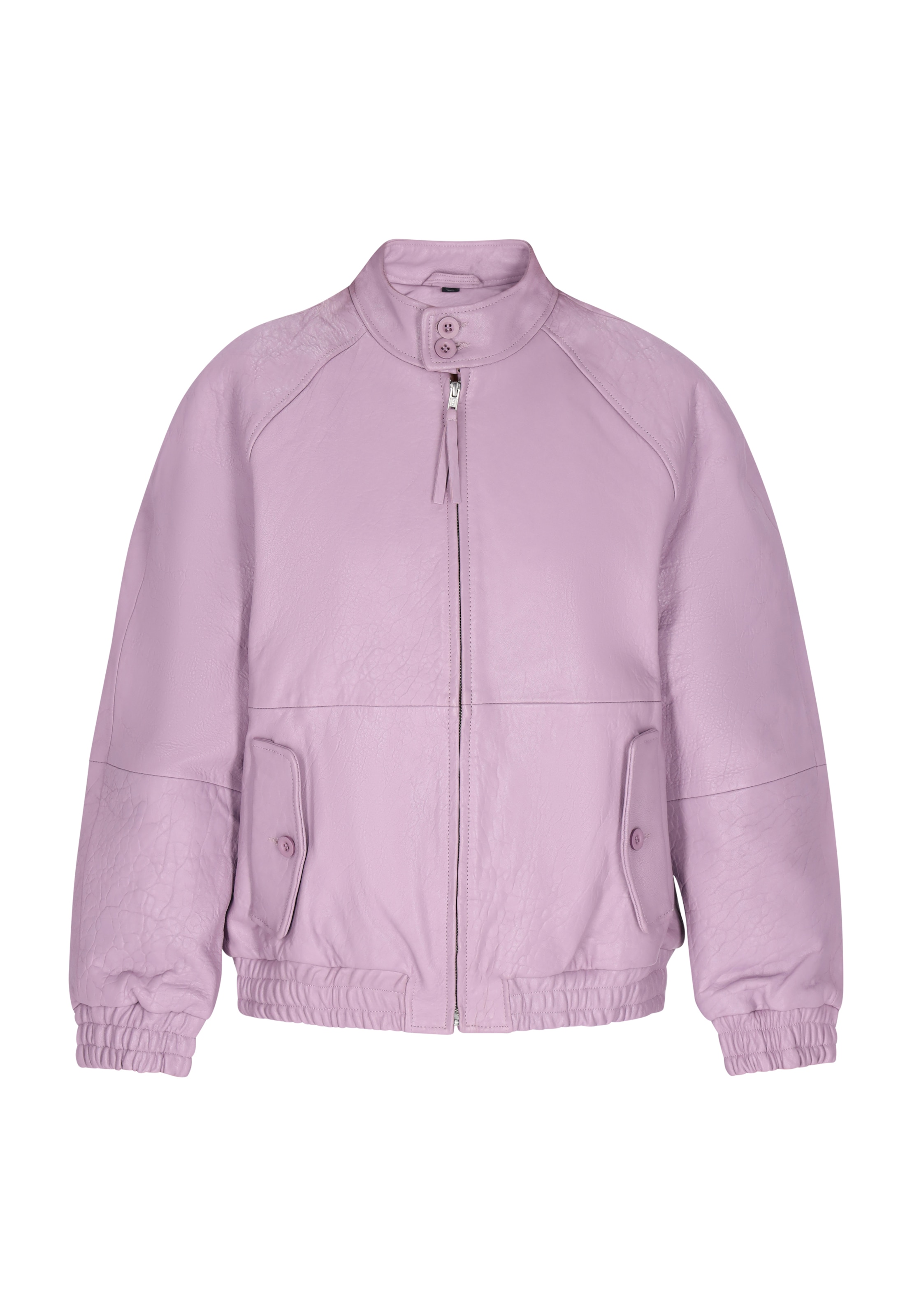 DreiMaster Vintage Φθινοπωρινό και ανοιξιάτικο μπουφάν σε λιλά: μπροστά