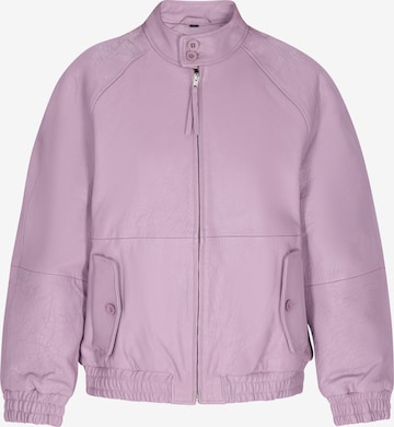 DreiMaster VintagePrijelazna jakna - ljubičasta boja: prednji dio