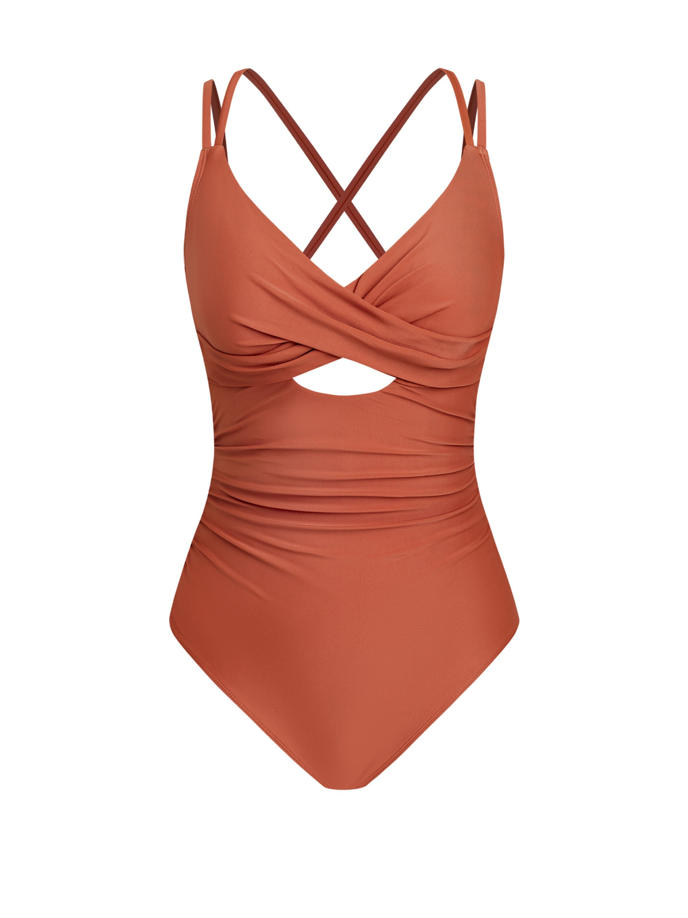 Cupshe Swimsuit 'DAA12E5G007KK' in Orange: front