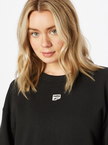 PUMA Sport sweatshirt i svart