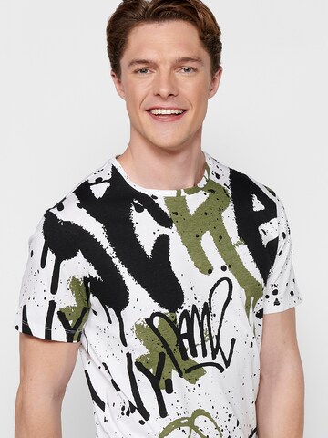 KOROSHI Shirt in Weiß
