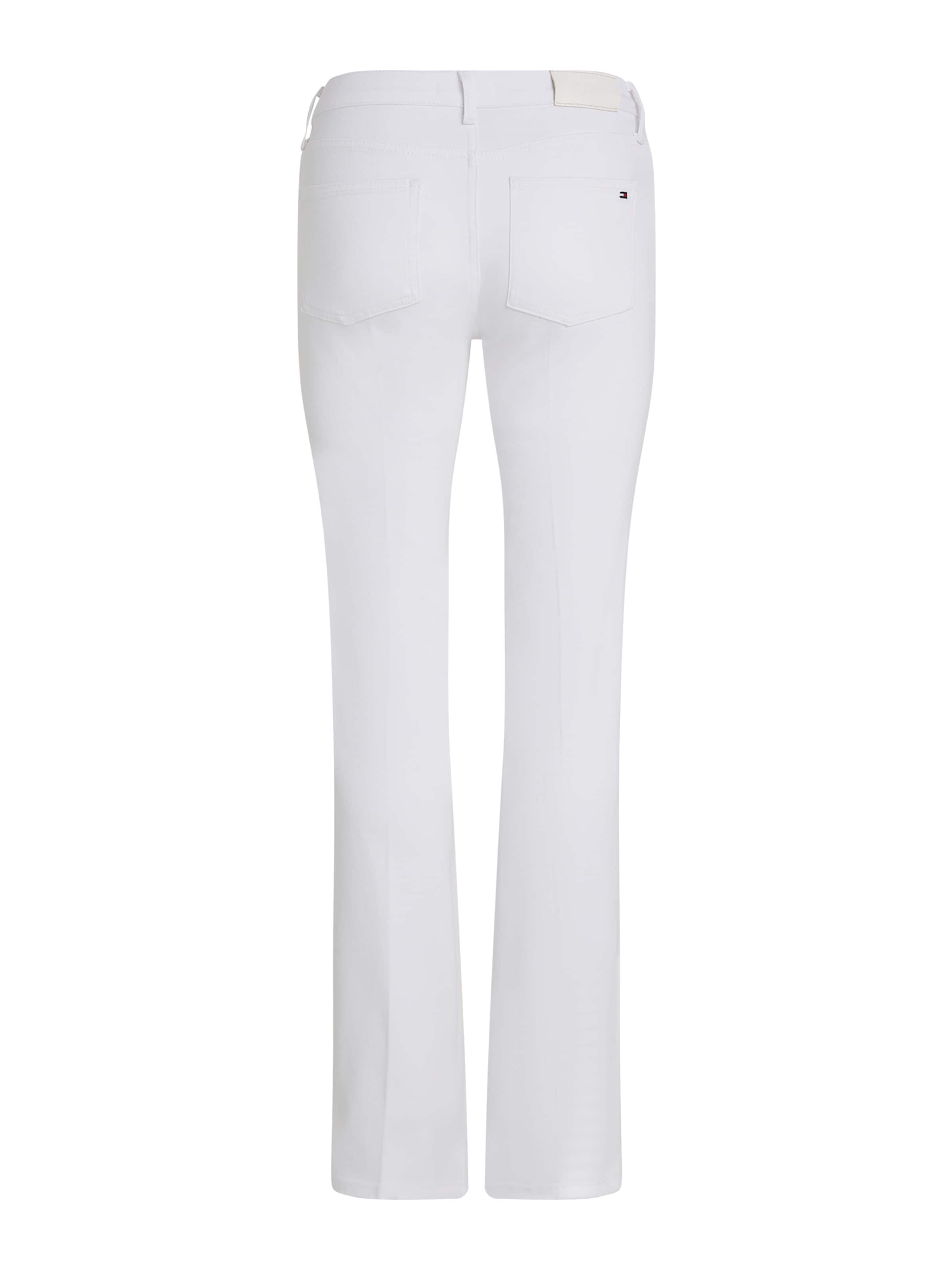 TOMMY HILFIGER Alt laienev Teksapüksid, värv valge