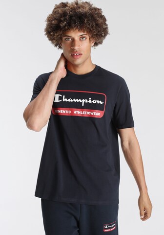 Champion Authentic Athletic Apparel T-Shirt in Blau