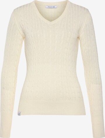 DELMAO Sweater in Beige: front