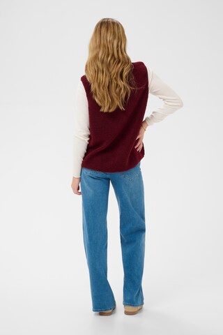 Kaffe Vest 'KAally' i rød