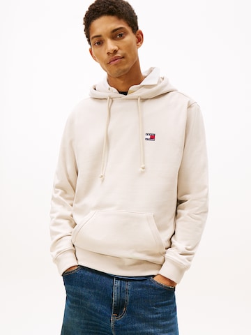 Sweat-shirt Tommy Jeans en blanc : devant