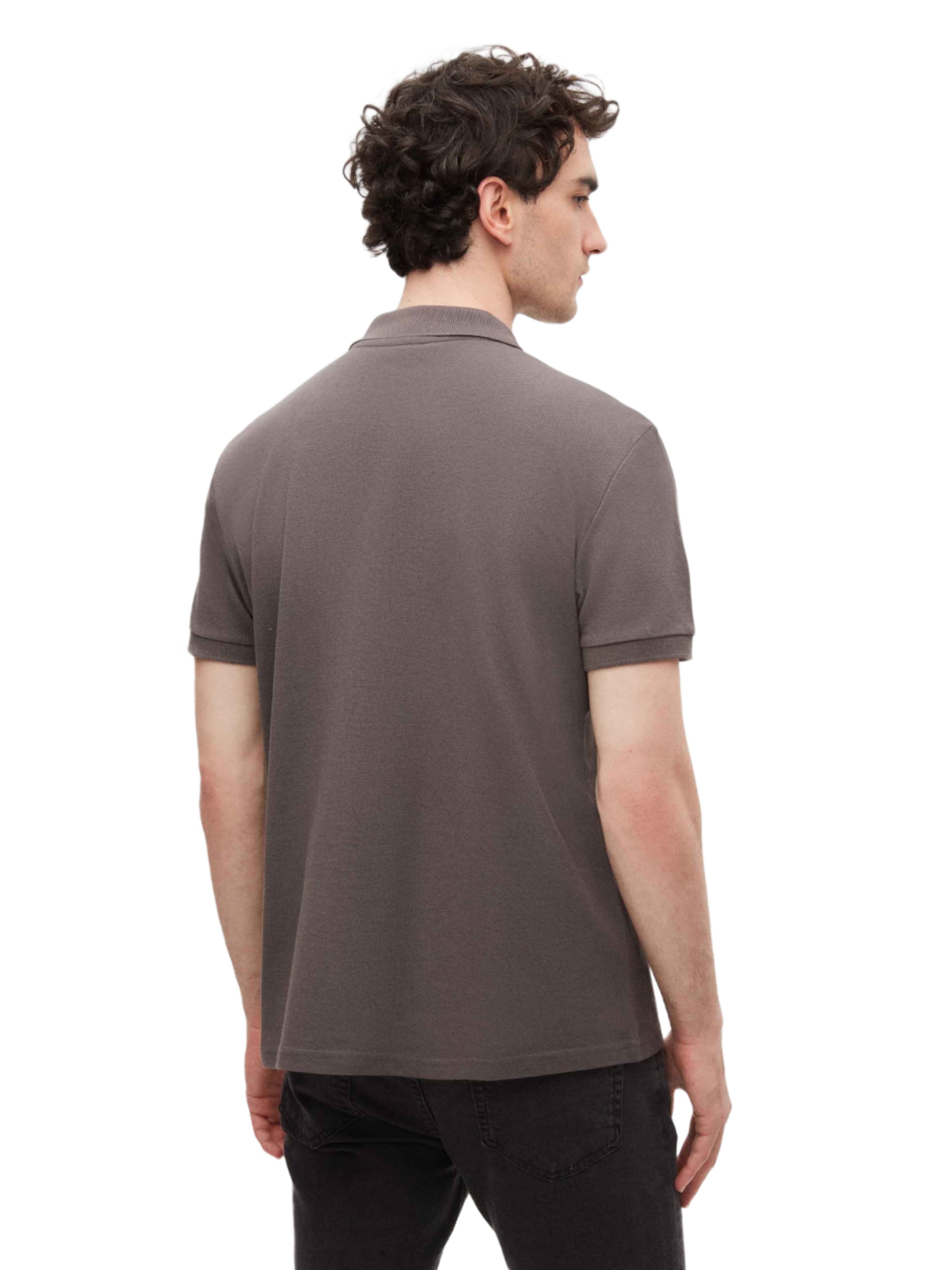 D’S Damat Poloshirt 'Von' in Grau