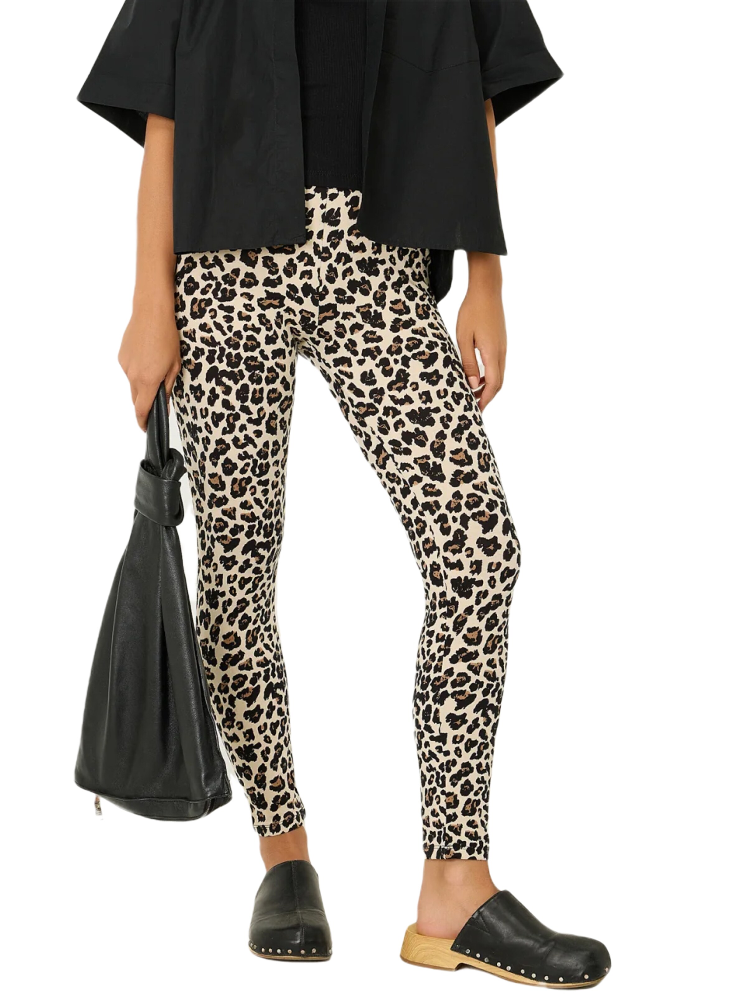 No Matter What Skinny Leggings in Beige: front