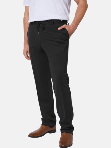 Charles Colby Regular Broek 'Duke Bernard' in Zwart