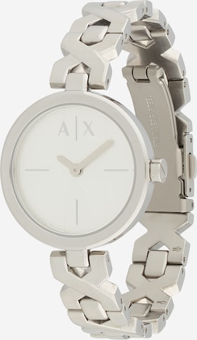 ARMANI EXCHANGE Analoginen kello värissä hopea: etupuoli
