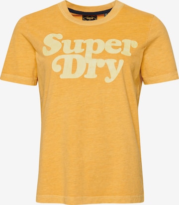 Superdry Shirt in Yellow: front