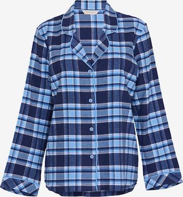 Camicia da notte ' Frosted Forest ' di Cyberjammies in blu: frontale