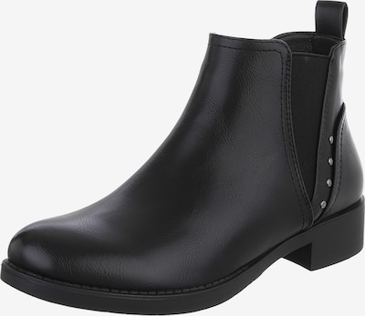 Ital-Design Stiefelette in schwarz, Produktansicht