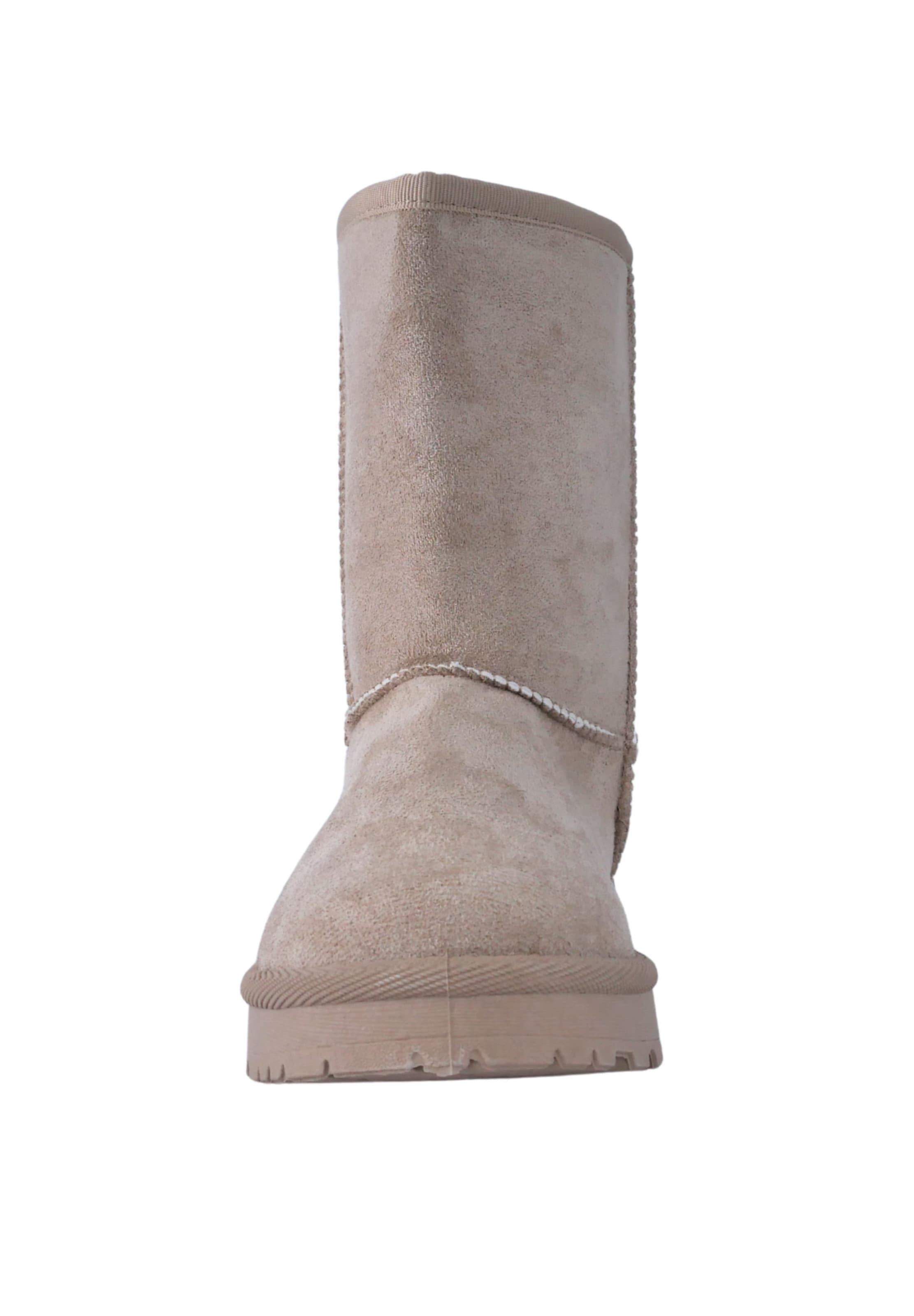 Elara Boots in Beige