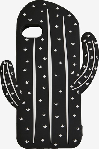 Protection pour smartphone 'Cactus' Mister Tee en noir : devant