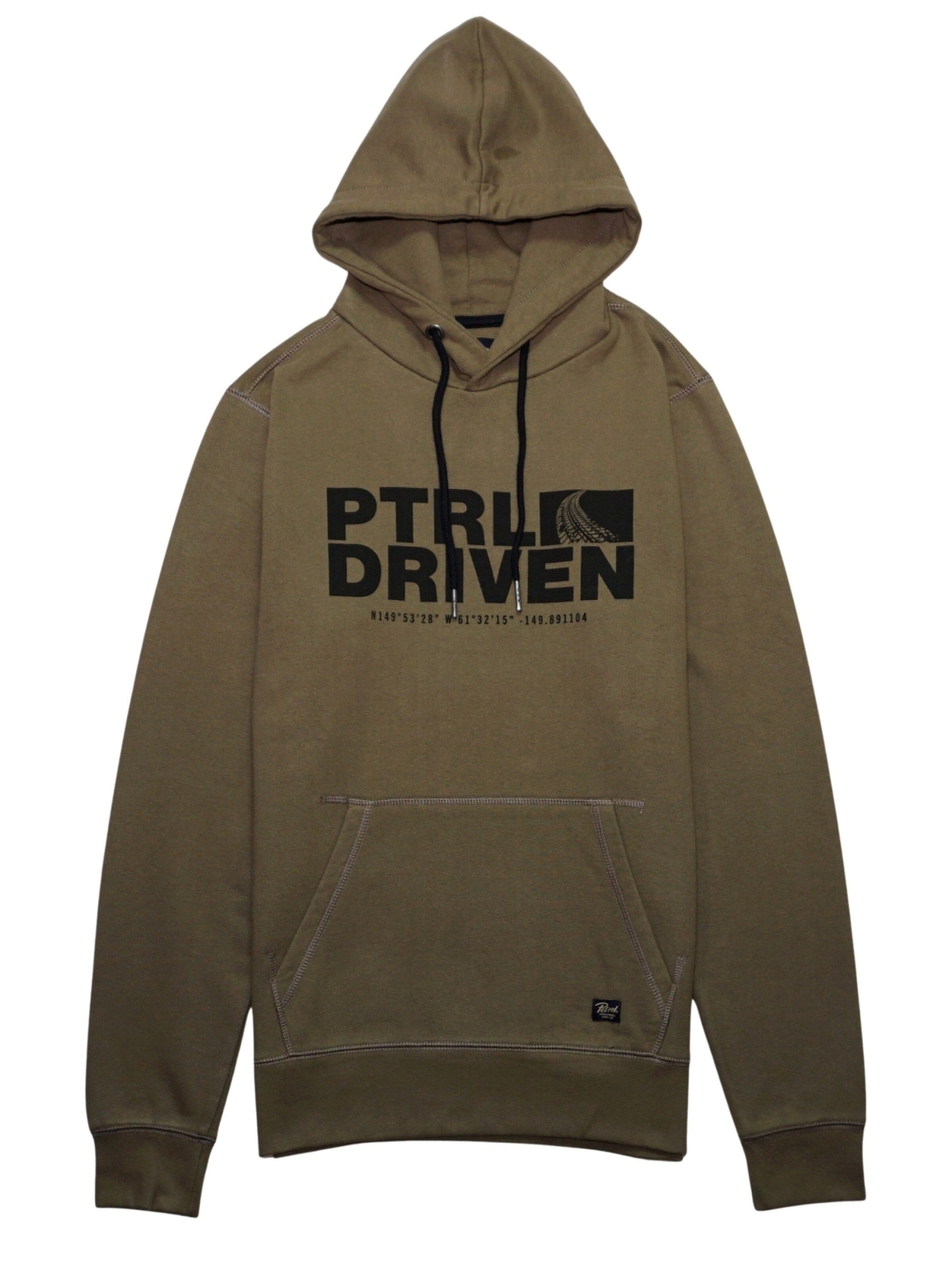 Petrol Industries Sweatshirt i grøn: forside