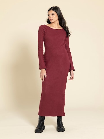 For You Moda Jurk in Rood: voorkant