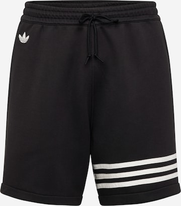 ADIDAS ORIGINALS Shorts 'Neuclassics' in Schwarz: Vorderseite
