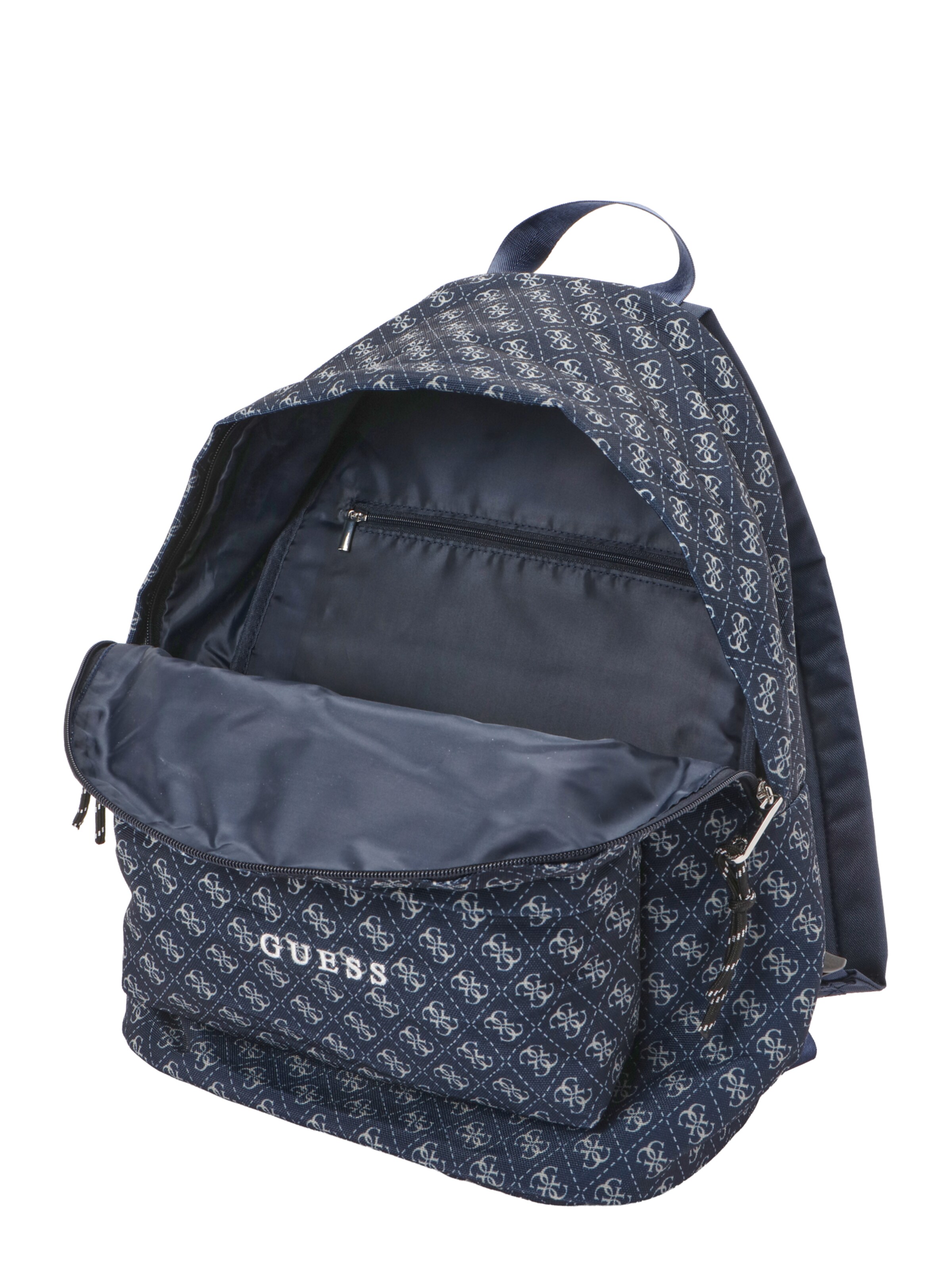 GUESS Backpack 'ALLOVER' in Blue