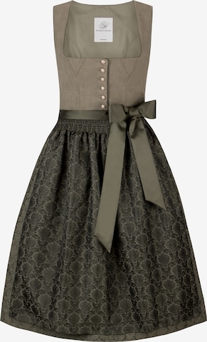 STOCKERPOINT Dirndl 'Patricia' in Grün: Vorderseite