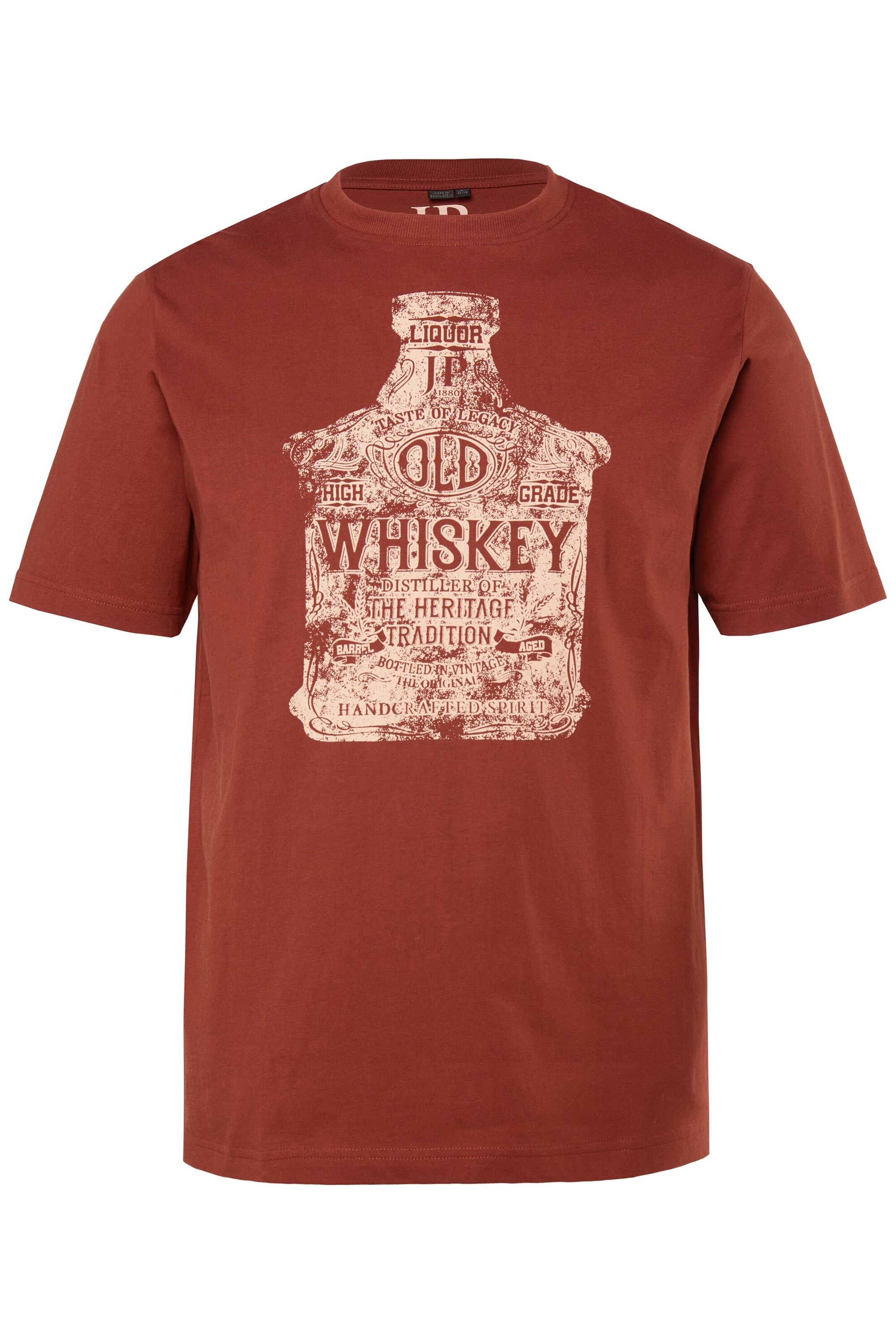 JP1880 Shirt in Rood: voorkant