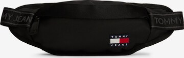 Tommy Jeans Поясная сумка 'Essential' в Черный: спереди