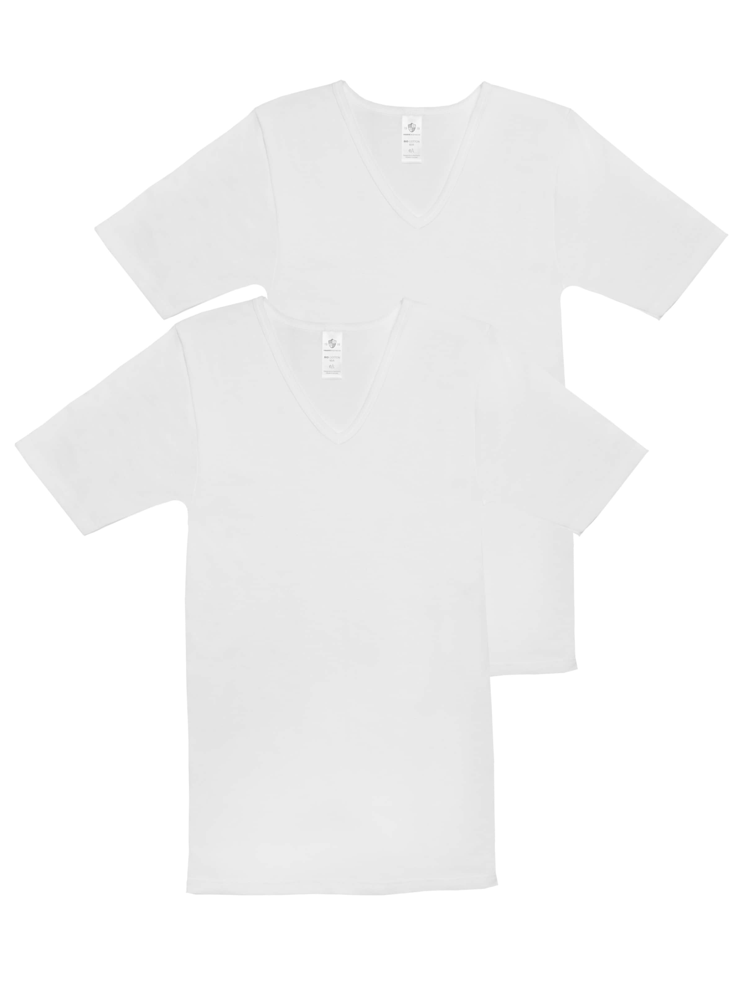 Haasis Bodywear Undershirt in White: front