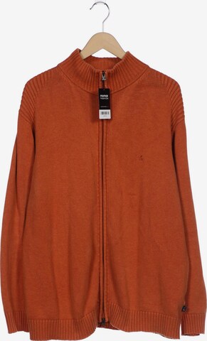 HECHTER PARIS Sweater & Cardigan in XXL in Orange: front