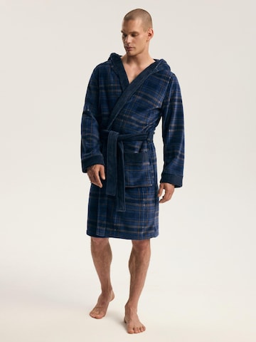 Henderson Bathrobe short 'ITEM' in Blue