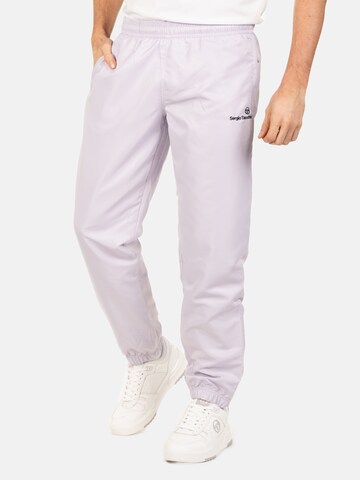 Sergio Tacchini Slim fit Workout Pants 'CARSON' in Purple: front