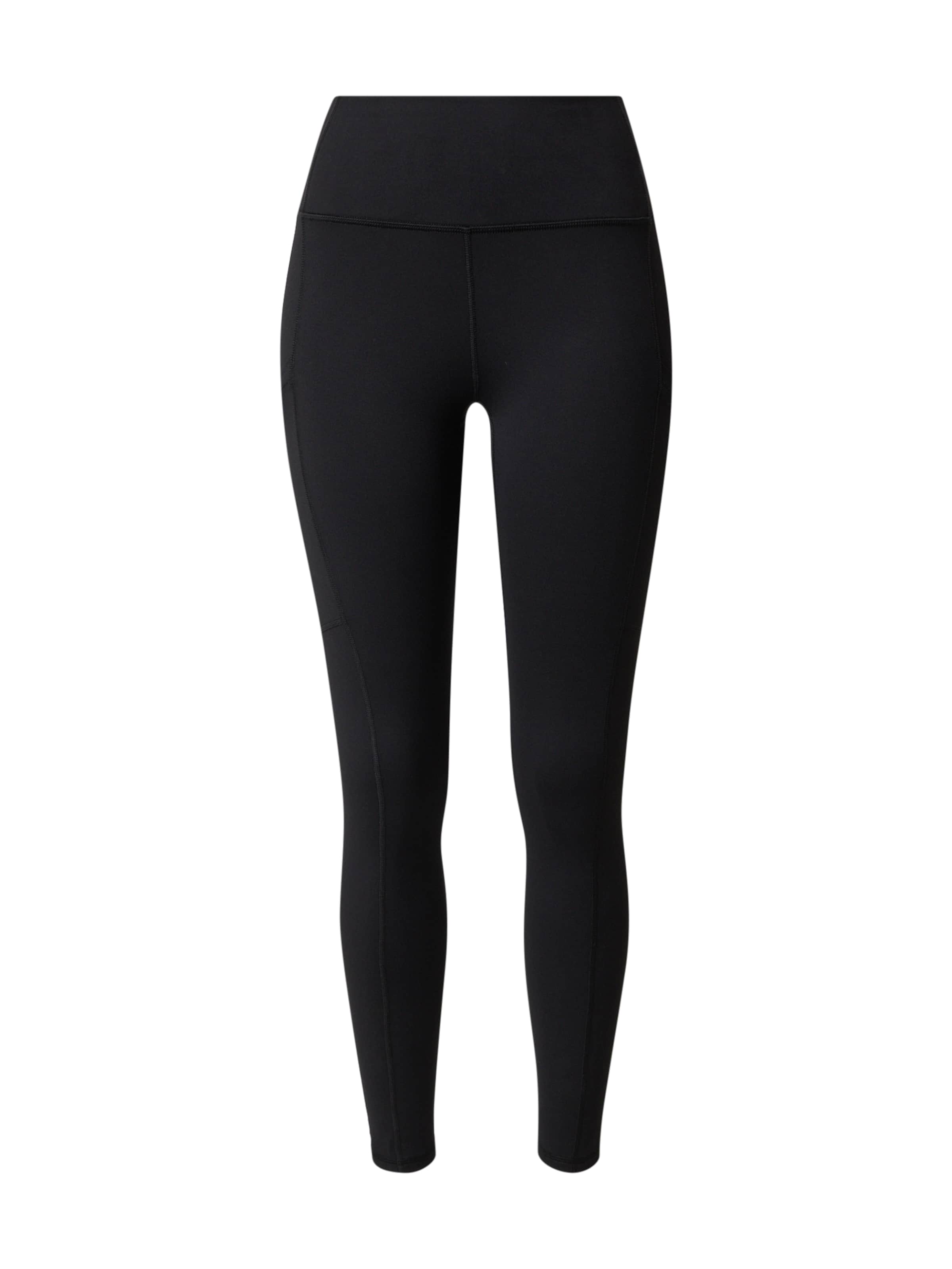 Fabletics Skinny Urheiluhousut 'ON-THE-GO' värissä musta: etupuoli