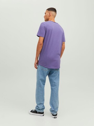 T-Shirt 'Basher' JACK & JONES en violet