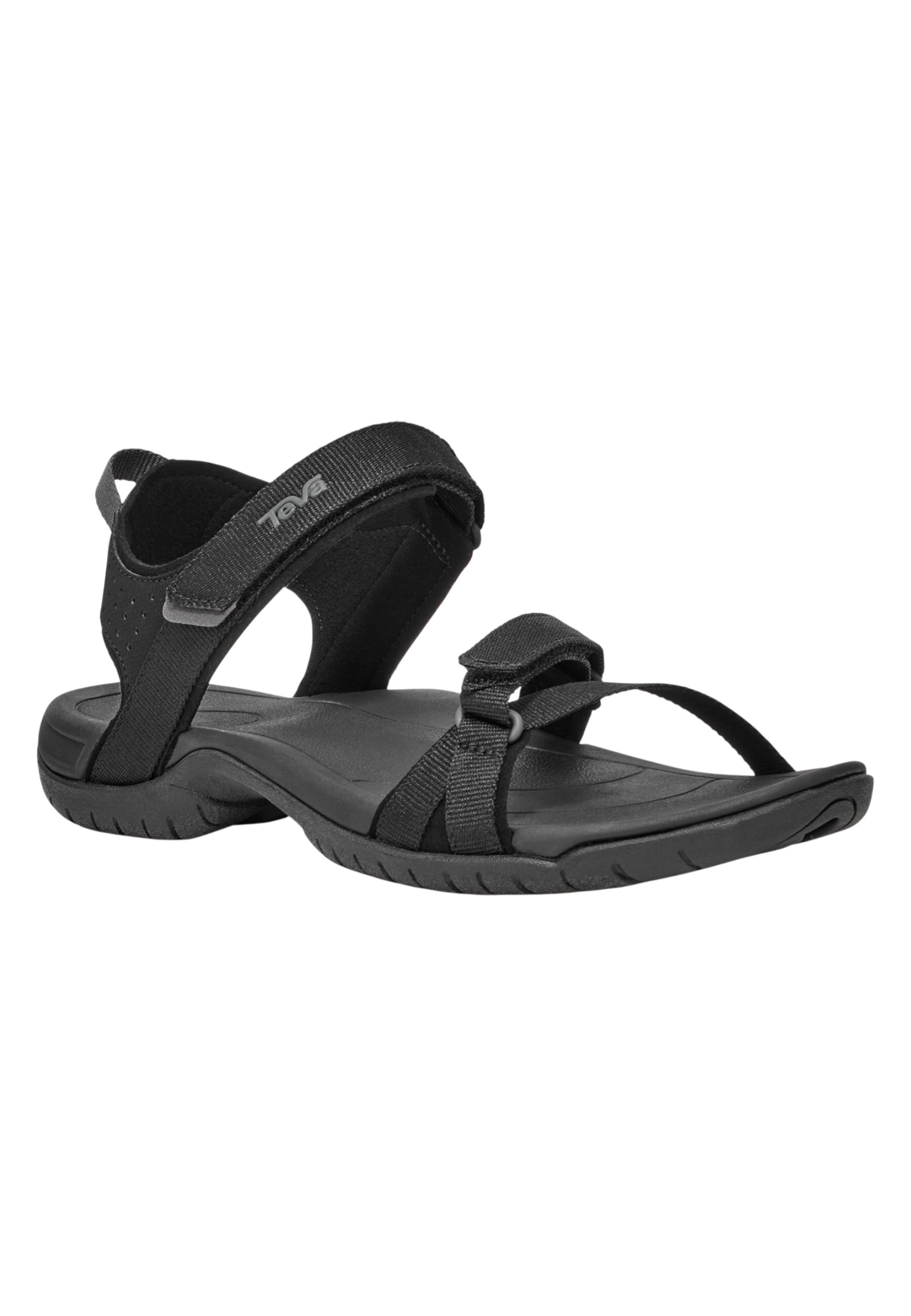 TEVA Sandals in Black: front