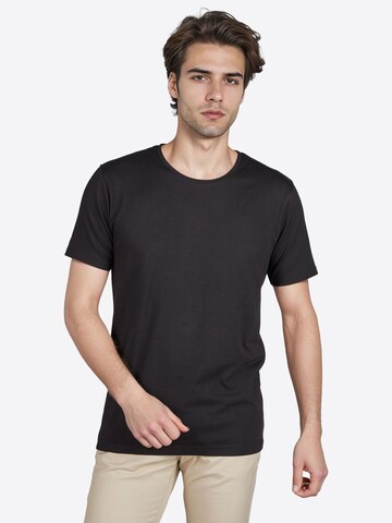 PIERRE CARDIN Shirt in Black: front