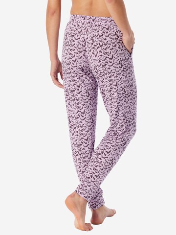 Pantalon de pyjama ' Mix & Relax ' SCHIESSER en rose