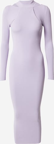 Robes en maille 'Sirgin' HUGO en violet : devant