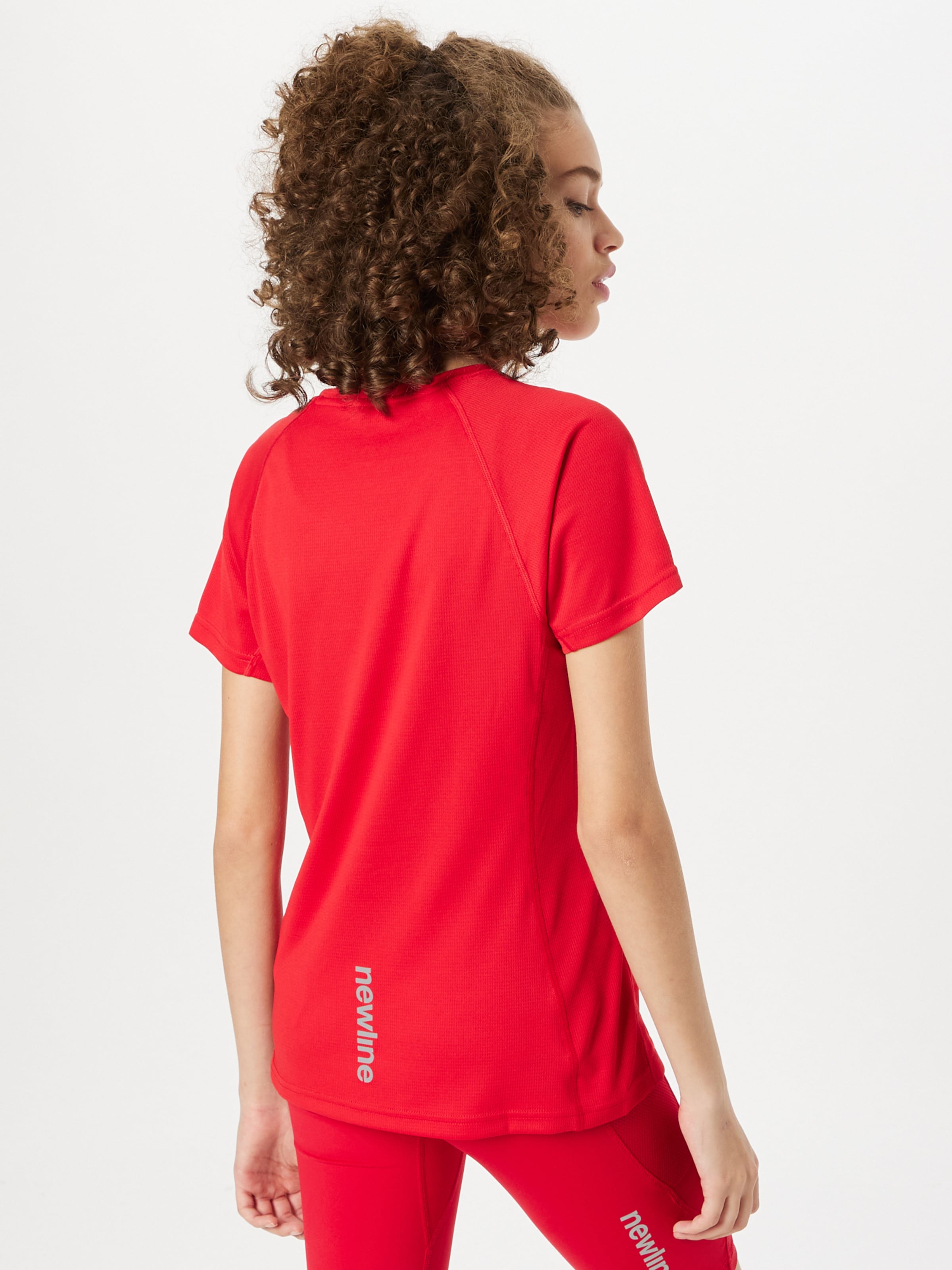 Disciplines sportives T-shirt fonctionnel Newline en Rouge 
