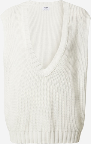 Pull-over Cotton On en blanc : devant