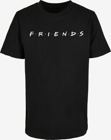 Maglietta 'Friends' di ABSOLUTE CULT in nero: frontale
