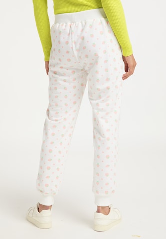 MYMO - Tapered Pantalón en blanco