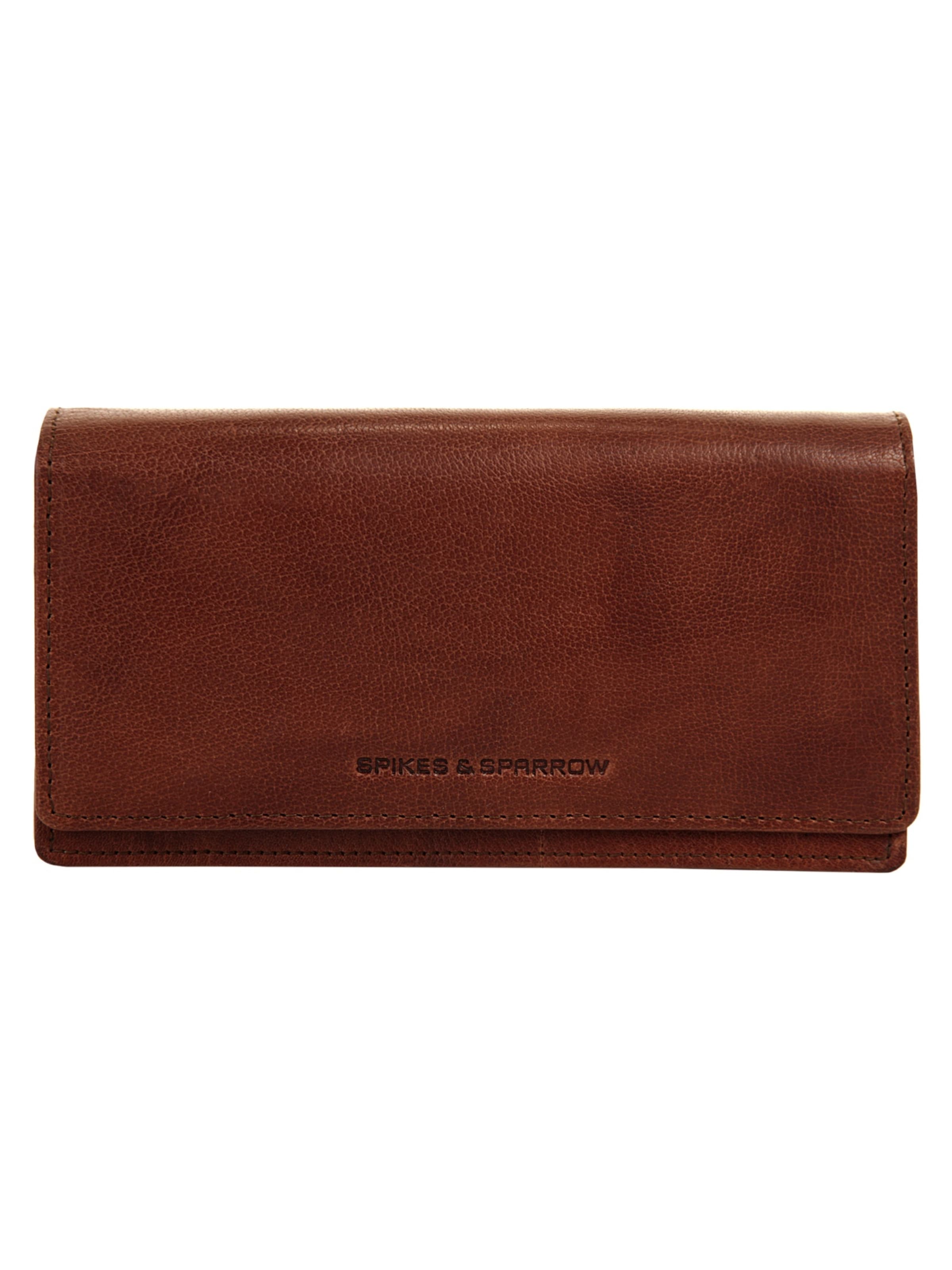 Spikes & Sparrow Portemonnaie‌‌‌ in Braun: Vorderseite