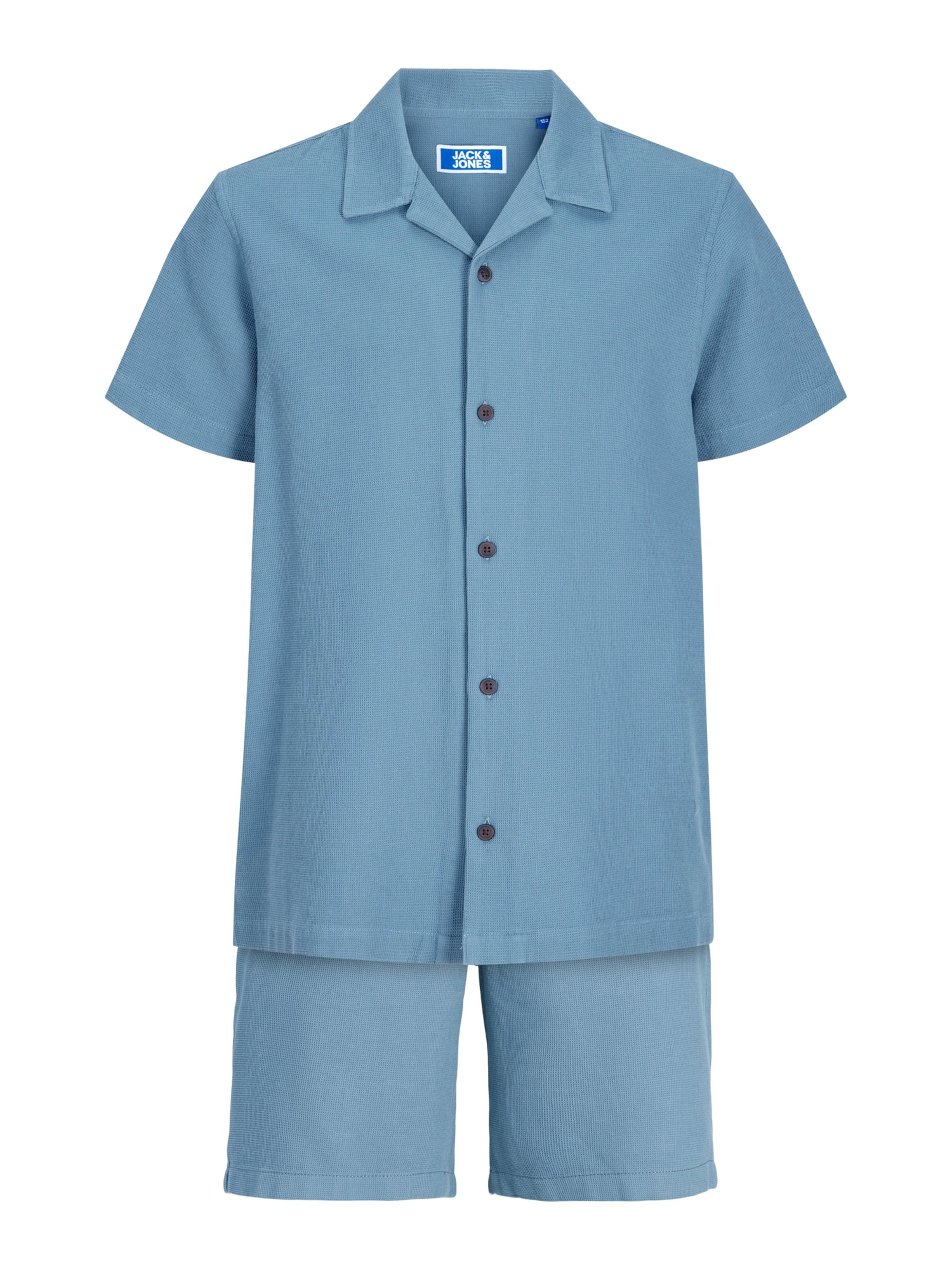 Jack & Jones Junior Set 'JJGLOBAL' in Blue: front