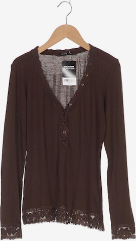 COMMA Top & Shirt in M in Brown: front