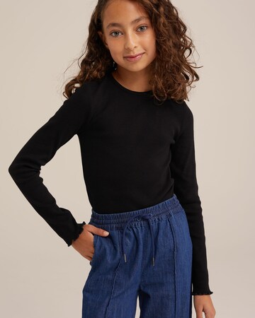 Maglietta di WE Fashion in nero