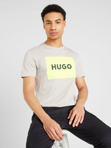 HUGO - Camisa 'Dulive222' em cinzento